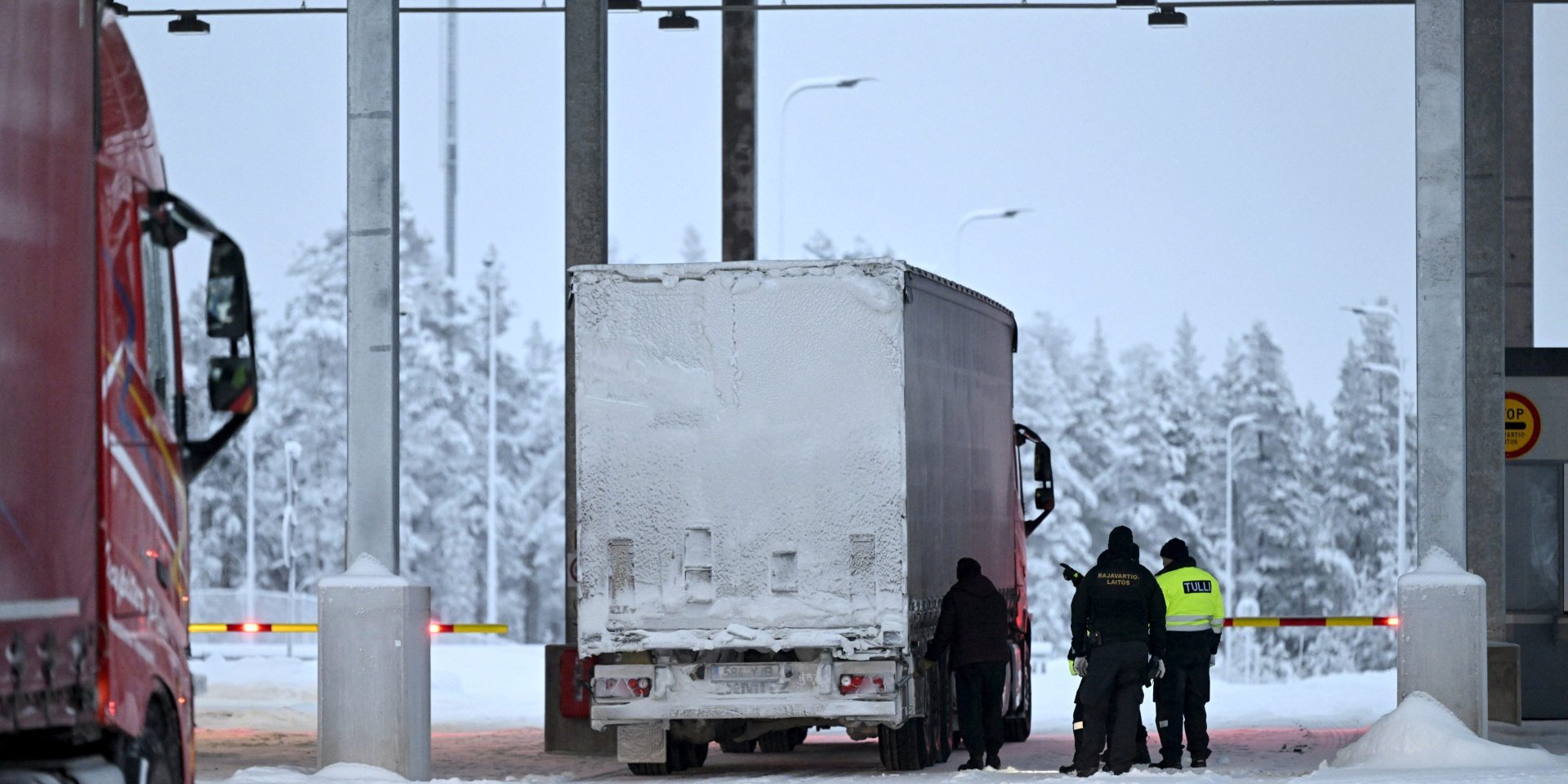 The border between Russia and Finland (Photo: Lehtikuva/Emmi Korhonen/Reuters)