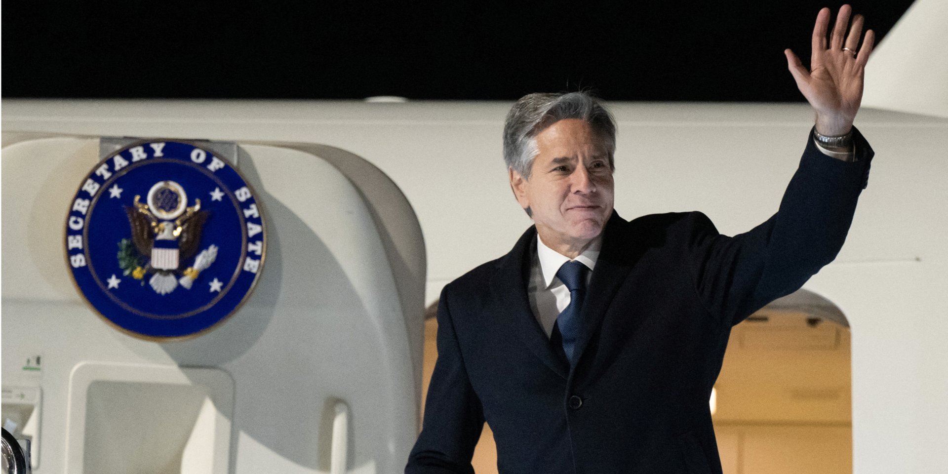 Anthony Blinken in Skopje (Photo: SAUL LOEB/Pool via REUTERS)