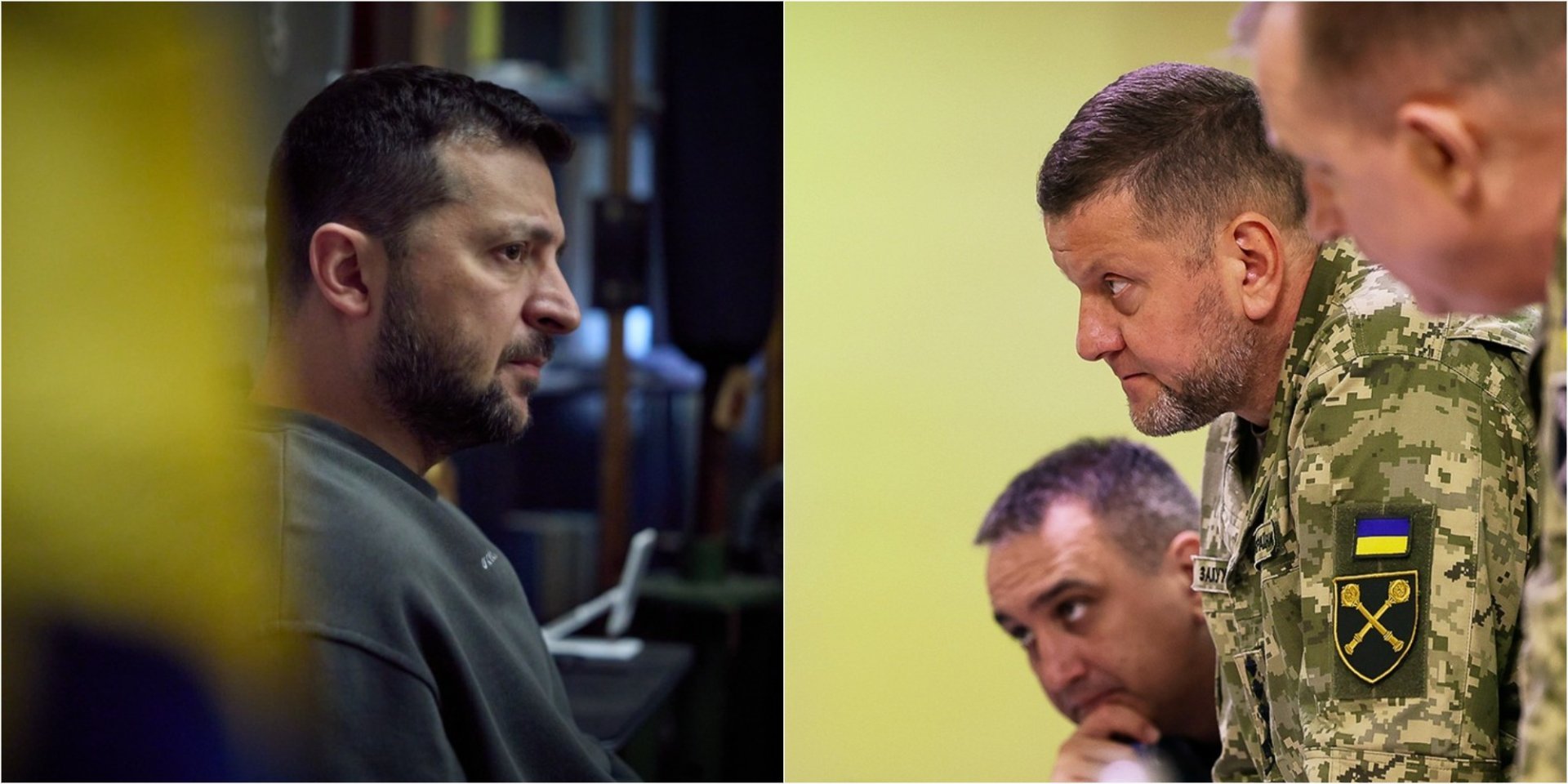 Volodymyr Zelenskyi and Valeriy Zaluzhnyi (Photo: President's Office / Official page of the Commander-in-Chief of the Armed Forces of Ukraine)