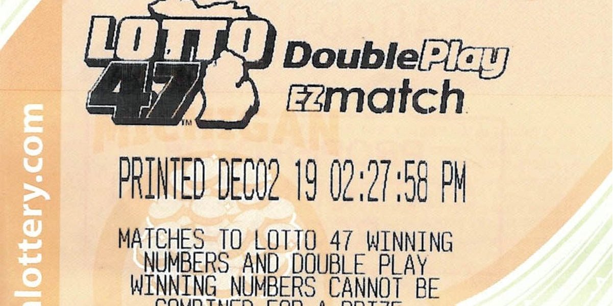 Лотерейний квиток Lotto 47 (Фото: Lotto 47)