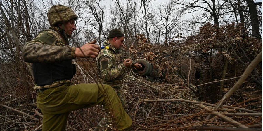 Ukrainian soldiers on the front line in the Zaporizhzhya Oblast (Photo: REUTERS)