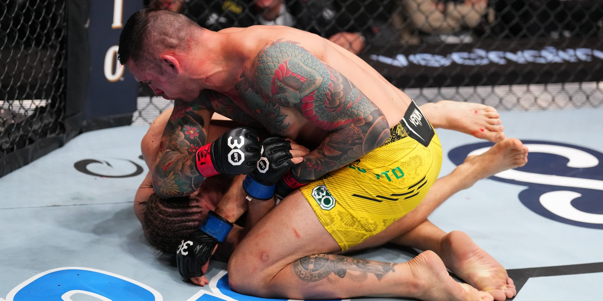 Игорь Потеря проиграл Родолфо Беллато (Фото: UFC)