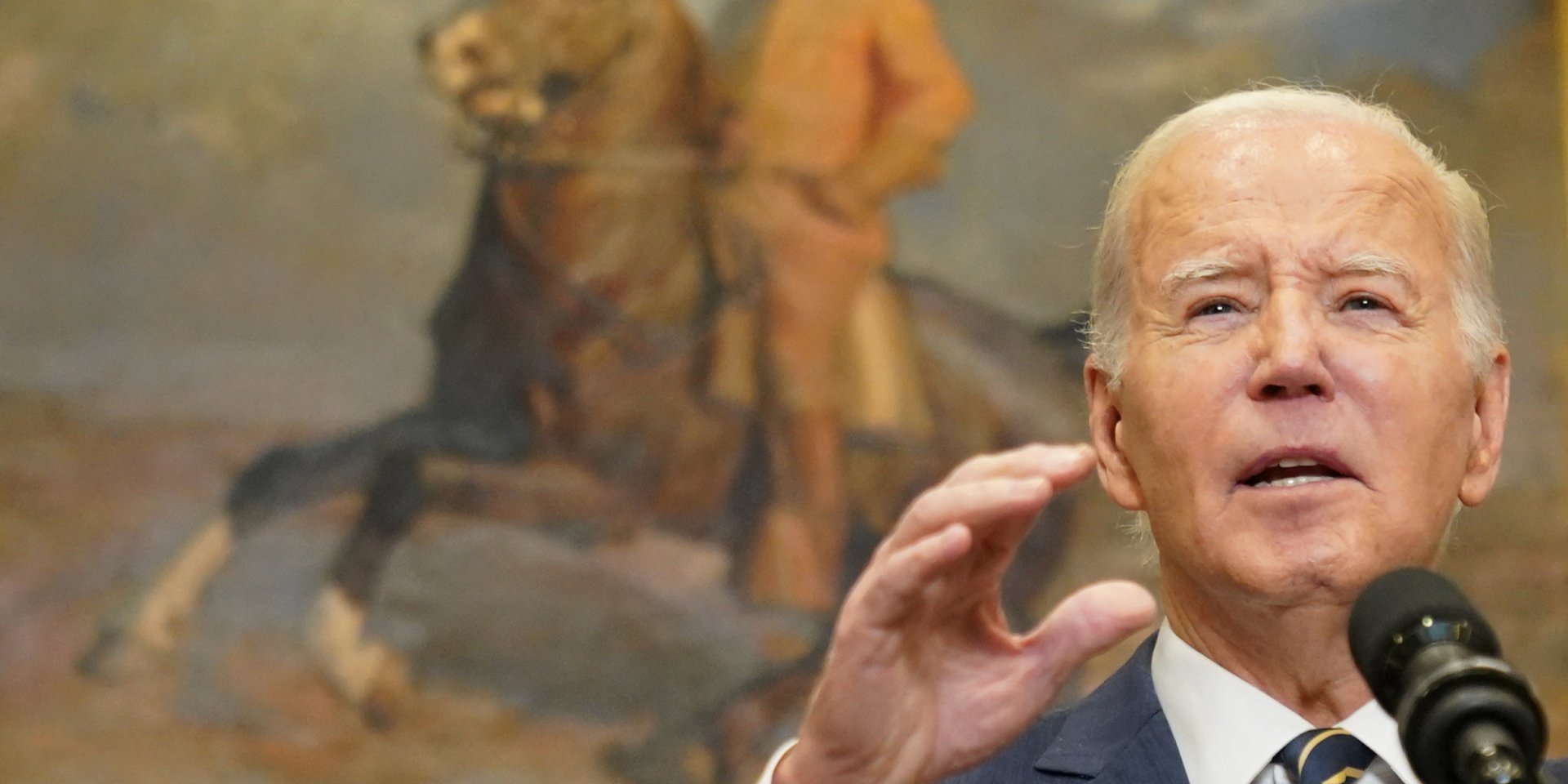 Джо Байден 6 декабря 2023 года (Фото: REUTERS/Kevin Lamarque)