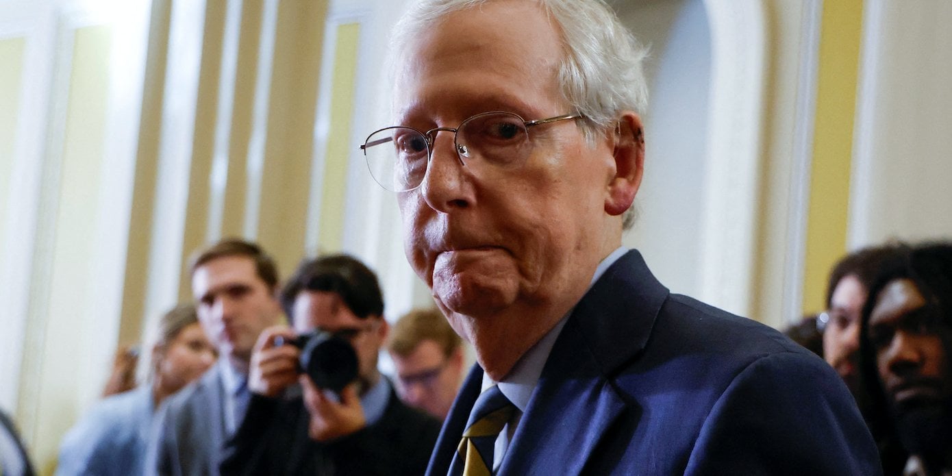 Mitch McConnell, Senate Republican Leader (Photo: REUTERS/Jonathan Ernst)