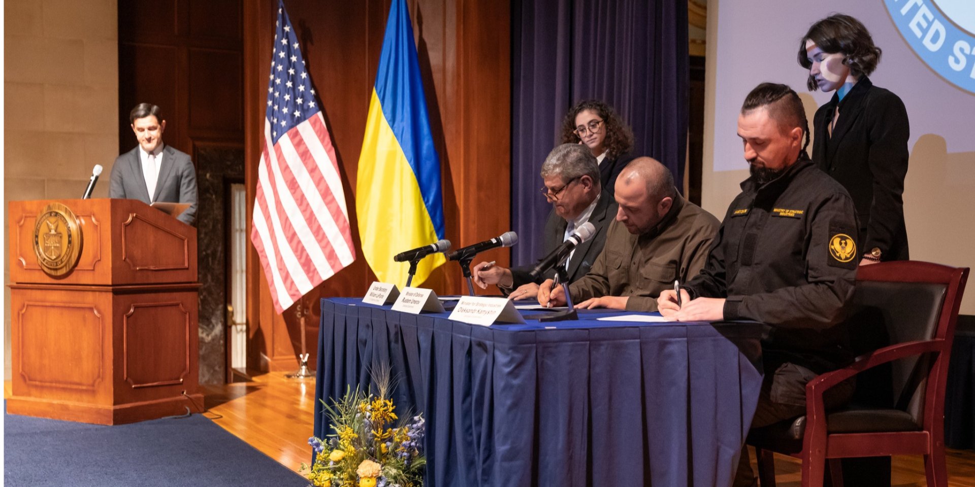 U.S. and Ukraine sign onto strategic partnership for arms production (Photo: Рустем Умеров/Telegram)