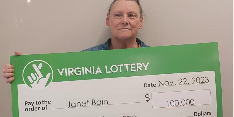 Один из билетов лотереи Wild Tens, оказался выигрышным в 100 000 долларов (Фото: Virginia Lottery)