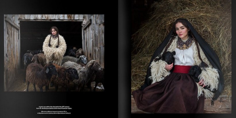 Книга UKRAINIAN FOLK FASHION з унікальними фотографіями українського вбрання (Фото: Анна Сенік)