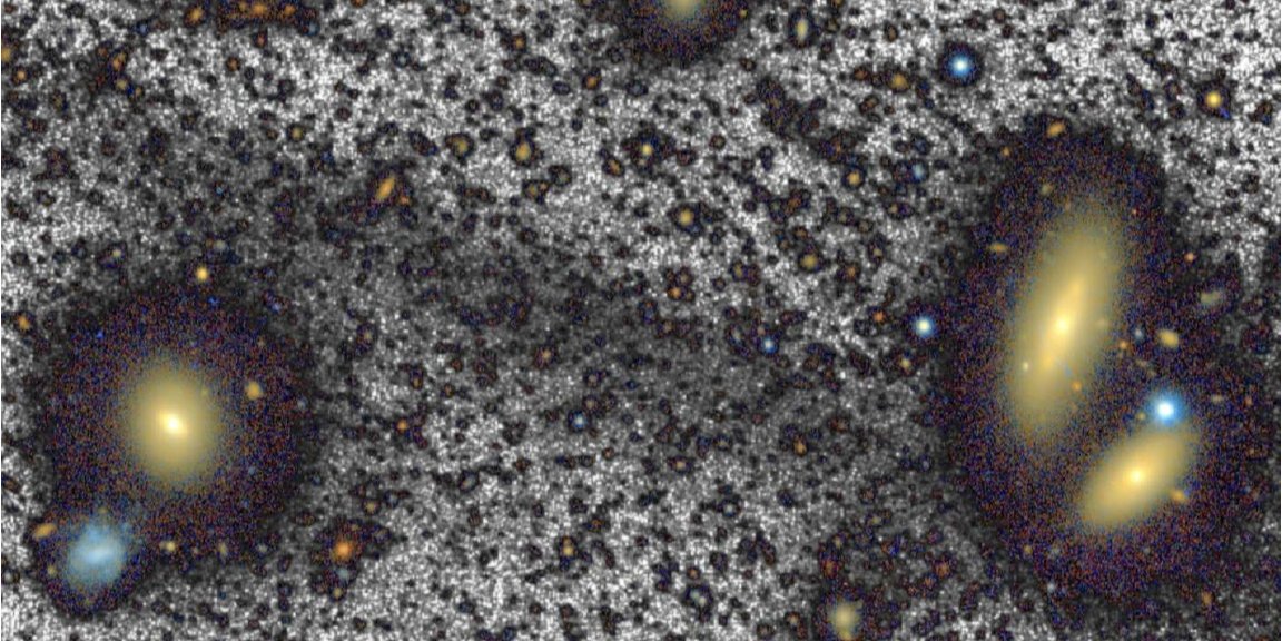 Открыт межгалактический поток звезд Giant Coma Stream (Фото: William Herschel Telescope)