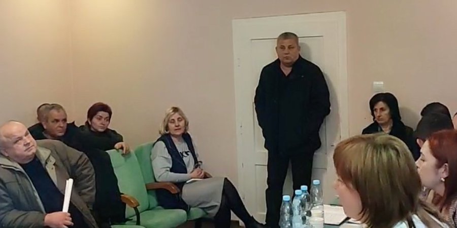 Сергій Батрин (Фото:Скриншот з прямої трансляції Керецьківської територіальної громади/Facebook)