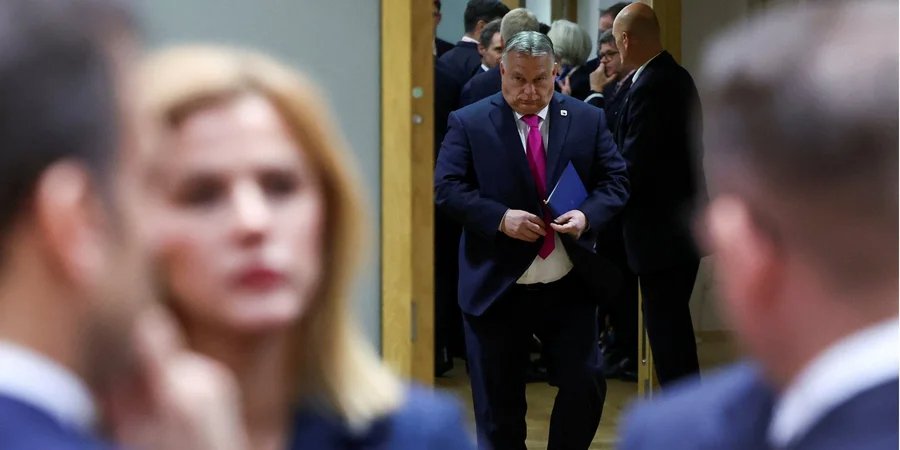 Viktor Orban at the EU summit (Photo: REUTERS/Yves Herman)