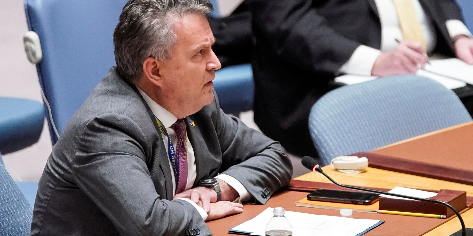 Permanent Representative of Ukraine to the UN Serhiy Kyslytsya (Photo: REUTERS/Eduardo Munoz)