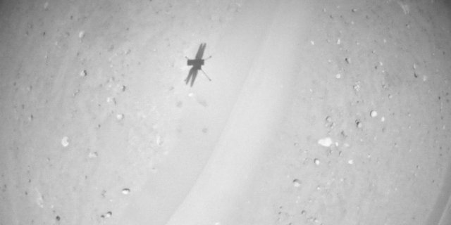 Ingenuity преодолел на Красной планете рекордное расстояние (Фото: NASA/JPL-Caltech)