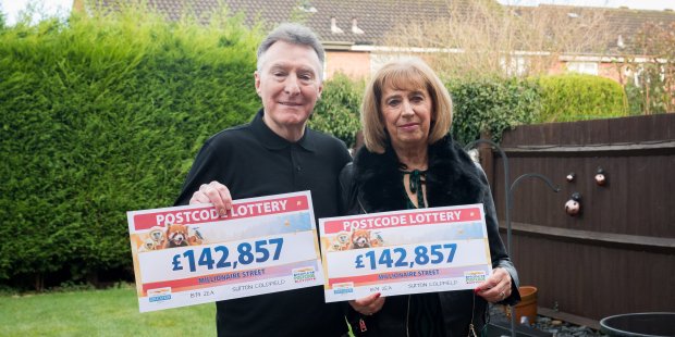 Часть денег мужчина потратит на свою дочь (Фото: Postcode Lottery)