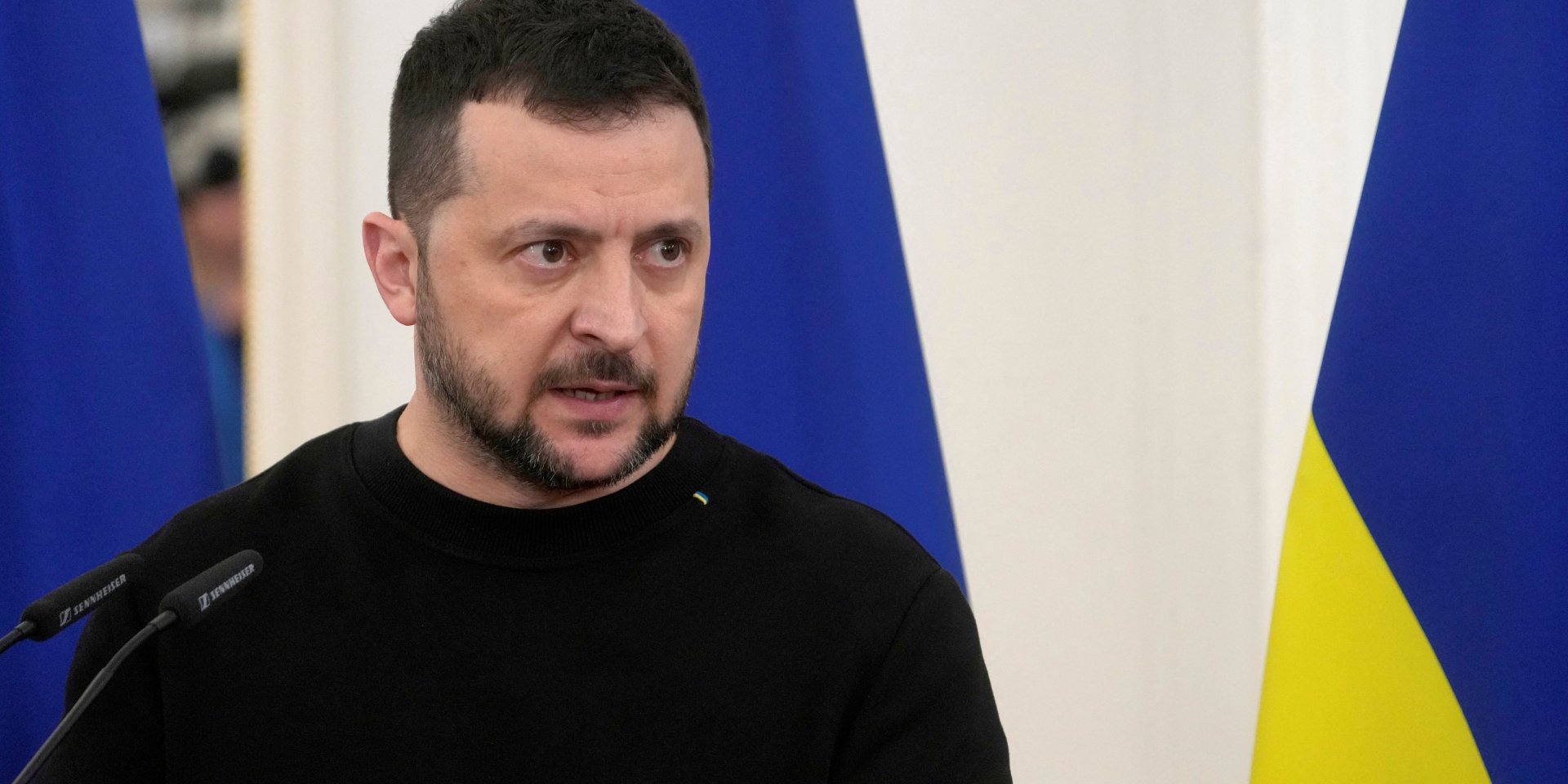 Ukrainian President Volodymyr Zelenskyy (Photo: REUTERS/Ints Kalnins)