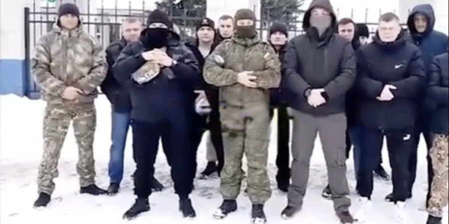 Former prisoners recruited into the Storm Z unit  complained to dictator Vladimir Putin about deception upon their return to Russia (Photo: Кадр з відео/Astra/Telegram)