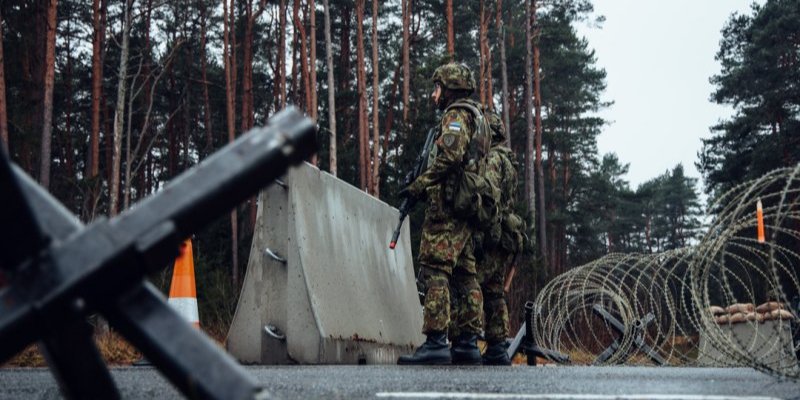 Defensive structures will be built on the border of the Baltic States with Russia and Belarus to protect against possible aggression (Photo: kaitseministeerium.ee)