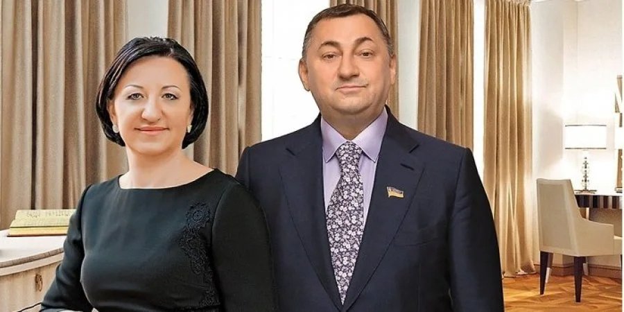 Owners of Epicenter K Galina and Alexander Gerega (Photo: 24tv.ua)