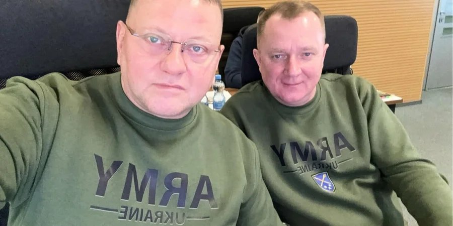 A photo of Valerii Zaluzhnyi and the Chief of the General Staff of the Armed Forces of Ukraine Serhiy Shaptala, which appeared on the night of January 30 amid rumors of the resignation of the Commander-in-Chief of the Armed Forces (Photo: Валерій Залужний / Facebook)