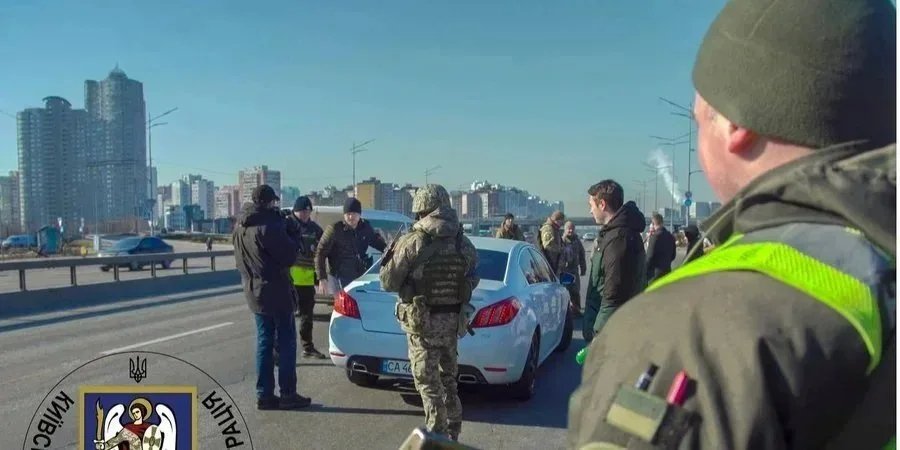 Roadblocks in Kyiv (Photo: Kyiv City Military Administration)