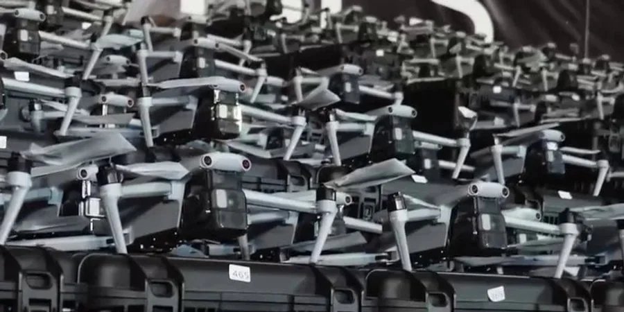 Drones (Photo: Screenshot of the video from Михайло Федоров / Telegram)