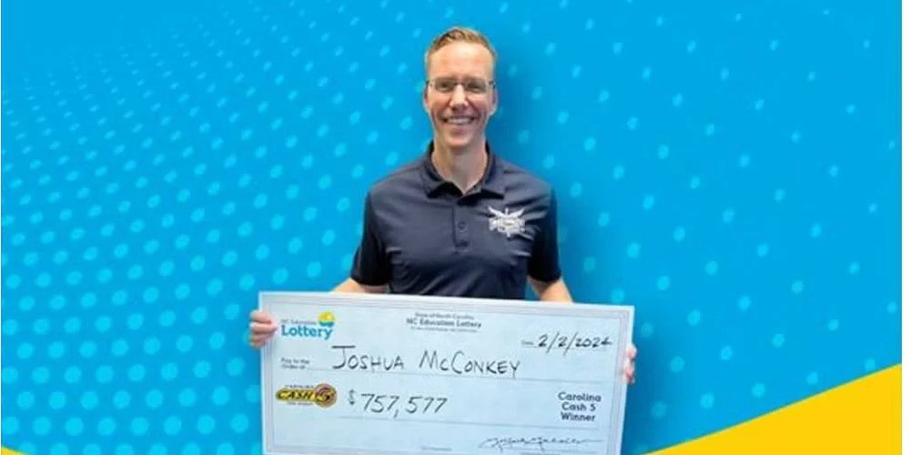 Мужчина сопоставил числа на всех пяти шариках, играя в игру Cash 5 от NC Education Lottery 1 февраля (Фото: NC Education Lottery)