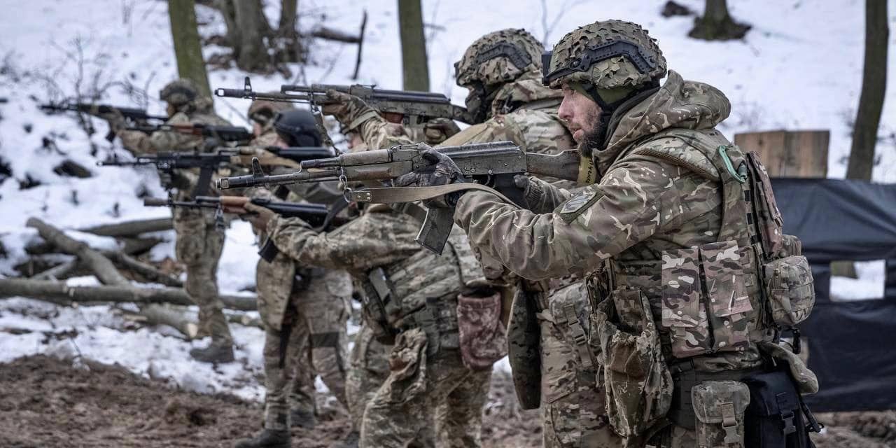 Soldiers at training (Photo: Третя штурмова бригада/Facebook)