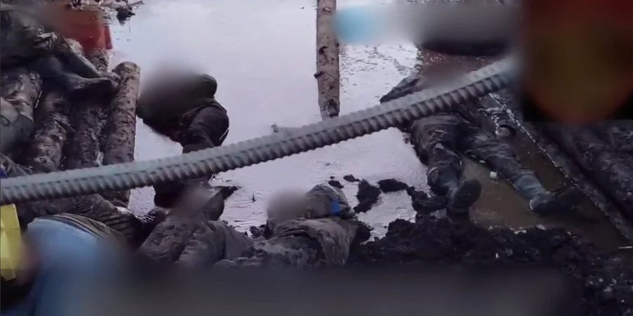 Ukrainian prisoners of war killed by invaders (Photo: Офіс генпрокурора)