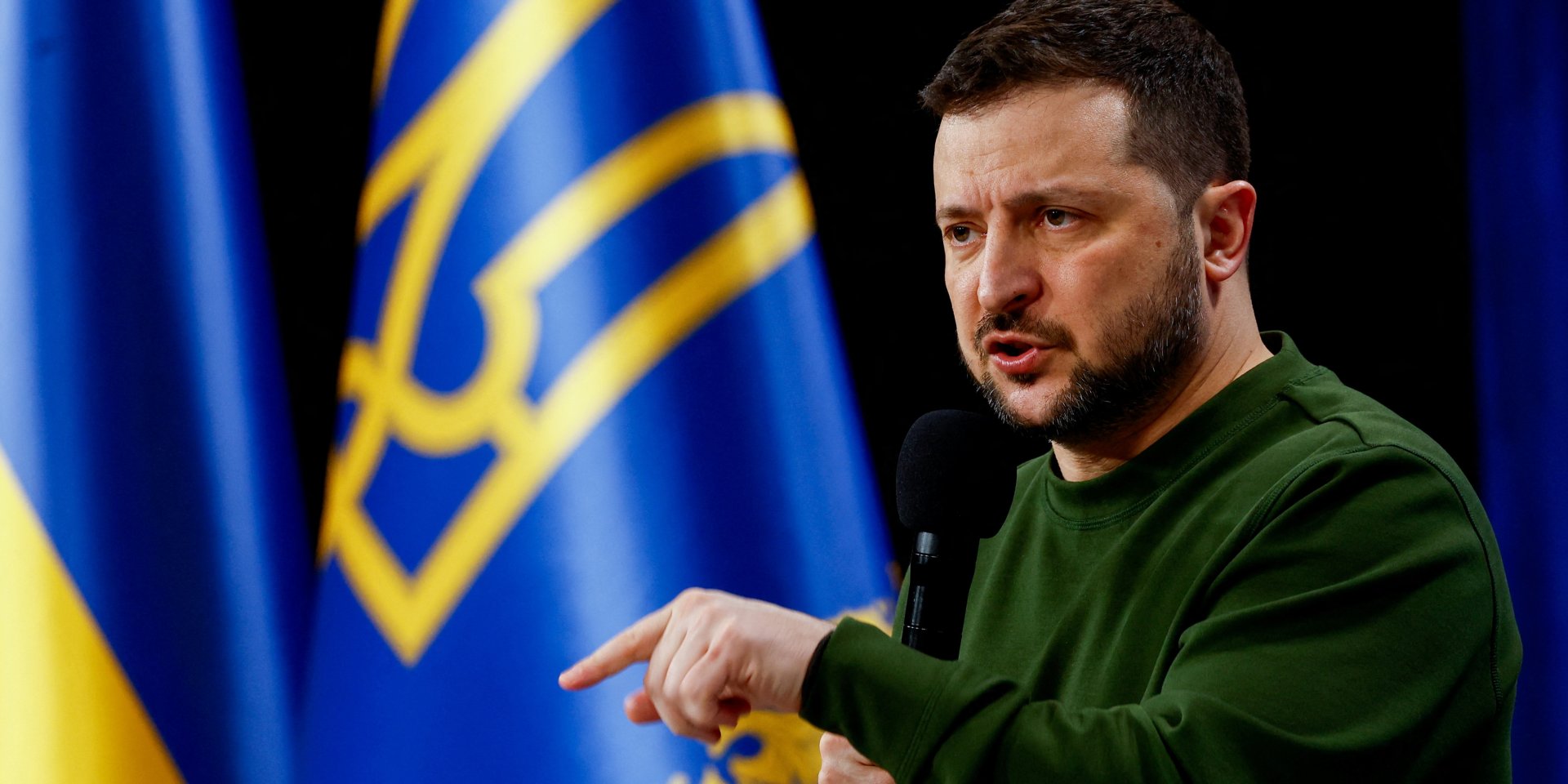 Volodymyr Zelenskyy holds a press conference in Kyiv (Photo: REUTERS / Valentyn Ogirenko)