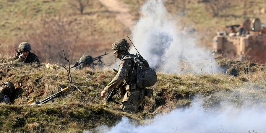 Training of NATO troops (Photo: Cezary Aszkielowicz/Agencja Wyborcza.pl via REUTERS)