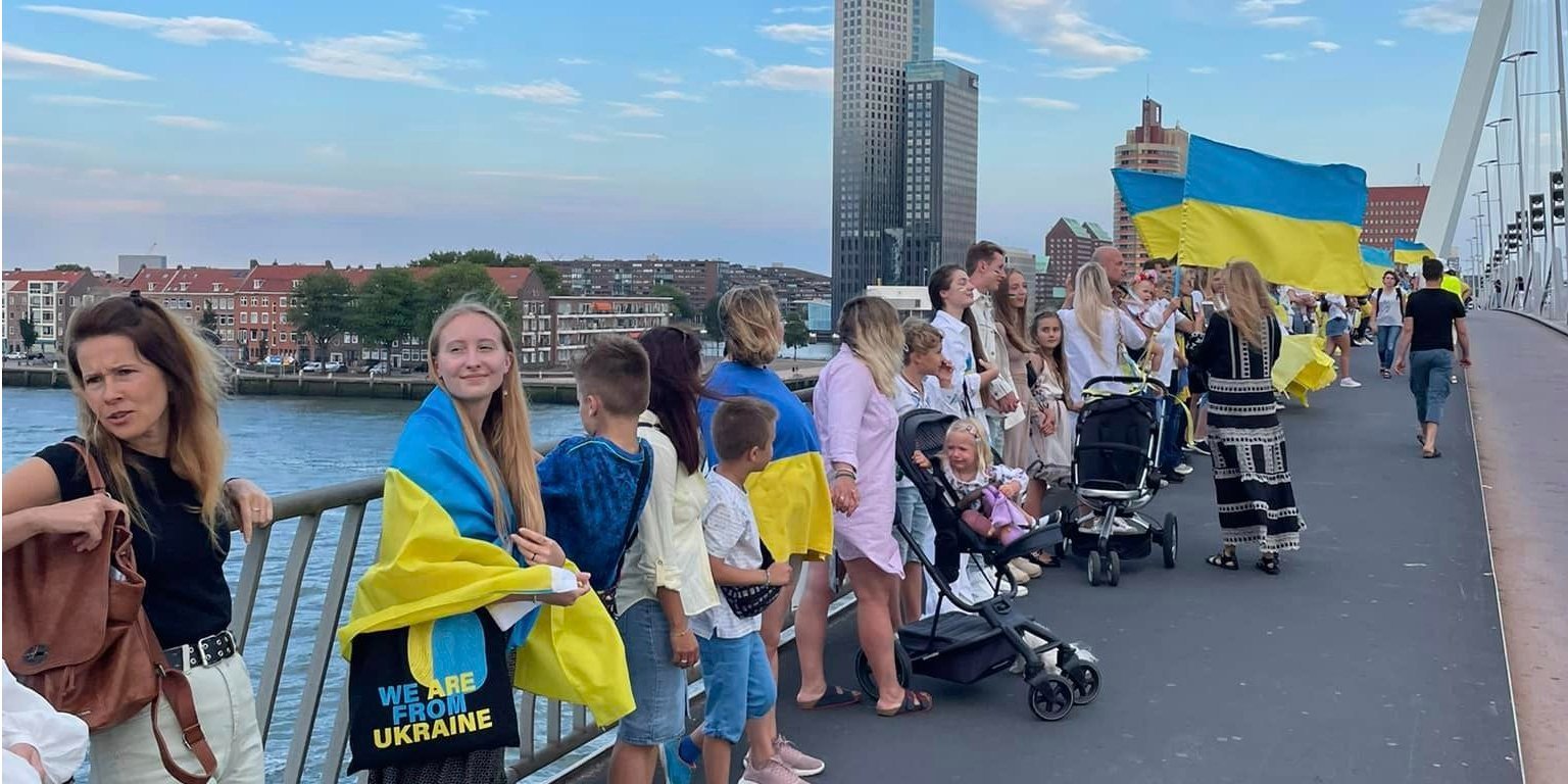 Ukrainians in the Netherlands (Photo: Консульський підрозділ Посольства України в&nbsp;Королівстві Нідерланди / Facebook)