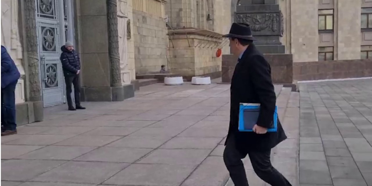German Ambassador has already arrived at the Russian Foreign Ministry (Photo: ТАСС/Telegram)