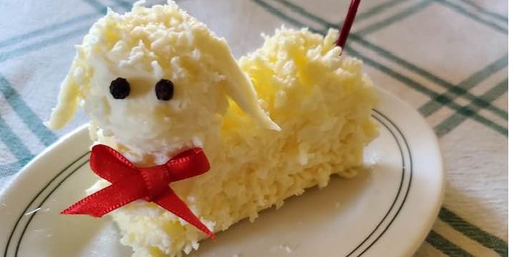 Пасхальный ягненок из сливочного масла (Фото: @facebook/POLISH RECIPES plus /