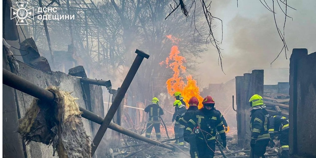 Consequences of the Russian attack on Odessa on March 15 (Photo: State Emergency Service of Odesa Oblast)