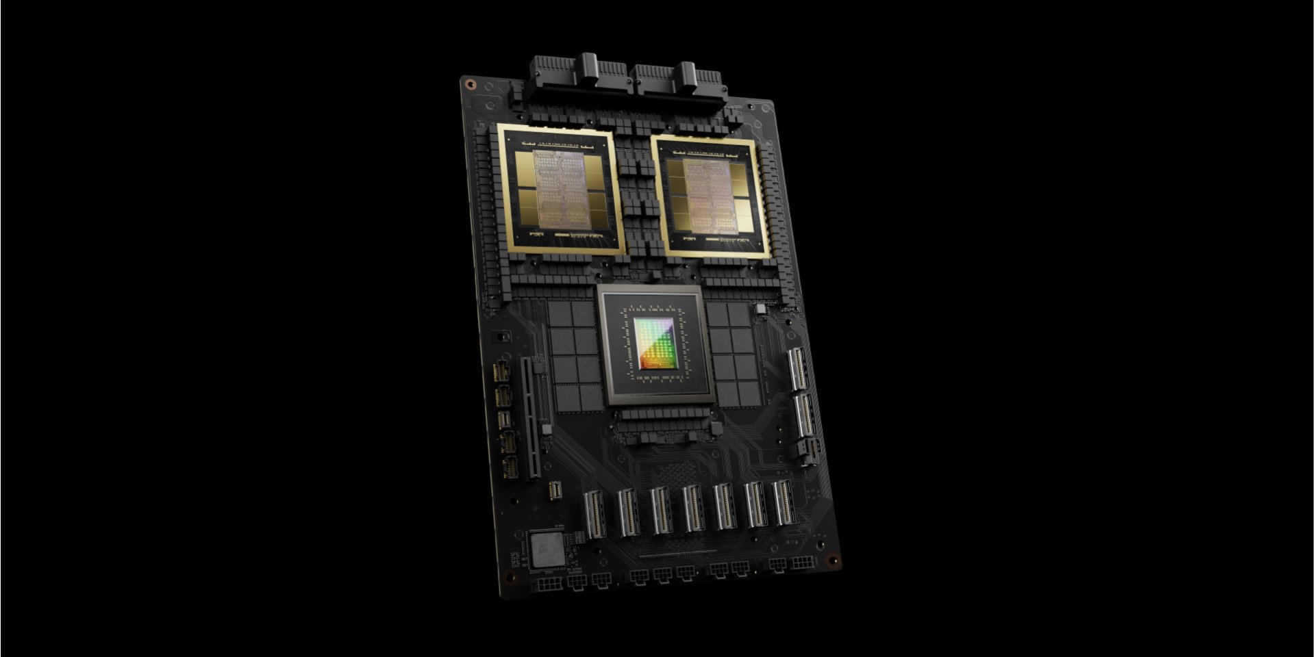 Представлений суперчип Nvidia GB200 (Фото: Nvidia)