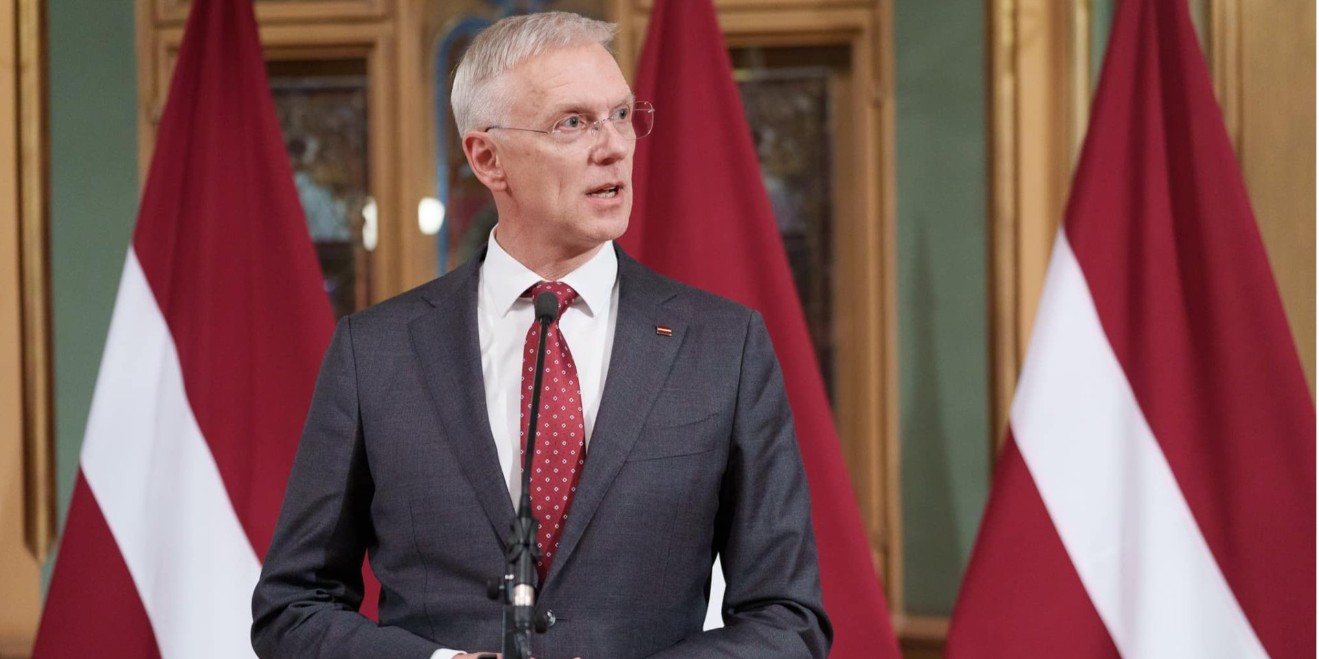 Latvian Foreign Minister Krišjānis Kariņš (Photo: Latvian Foreign Ministry/ Facebook)