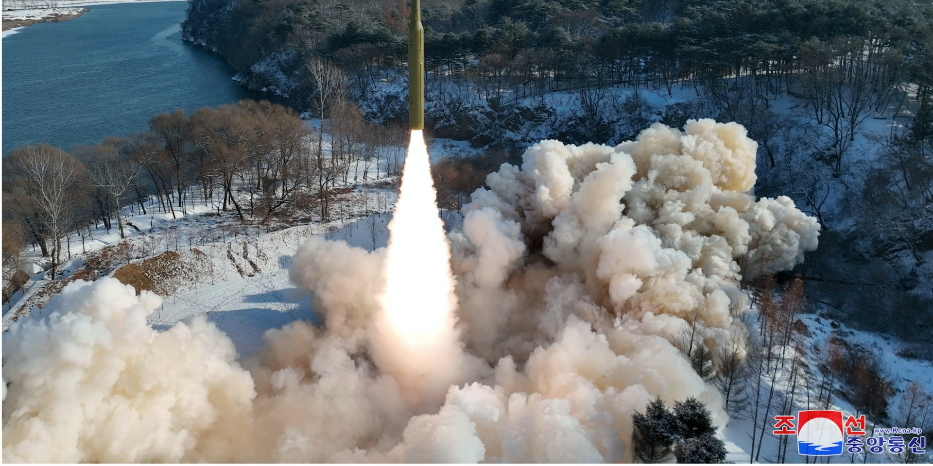 North Korean ballistic missile launch (Photo: KCNA via REUTERS)