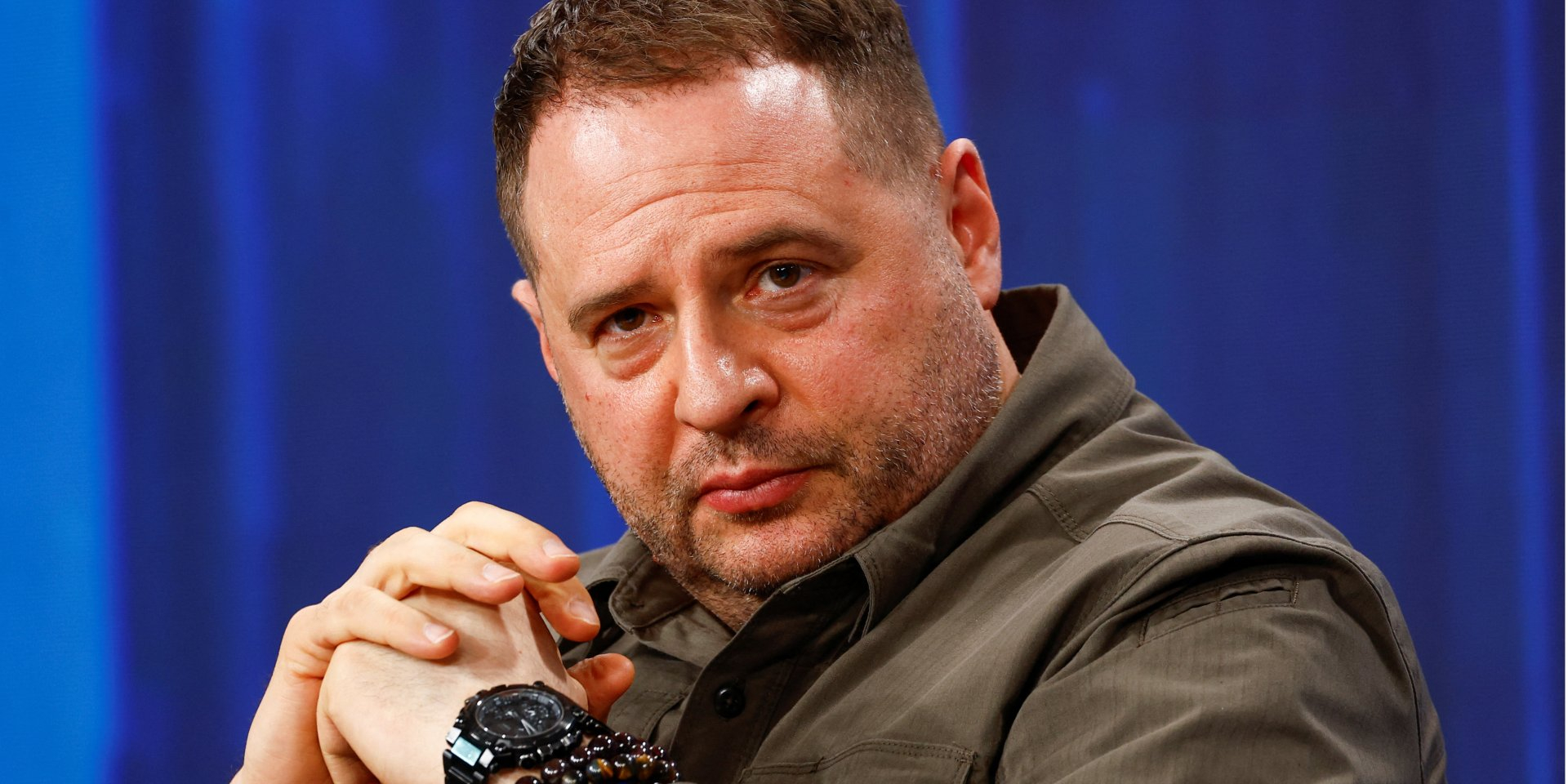 Andriy Yermak at the Ukraine. Year 2024 forum (Photo: REUTERS / Valentyn Ogirenko)