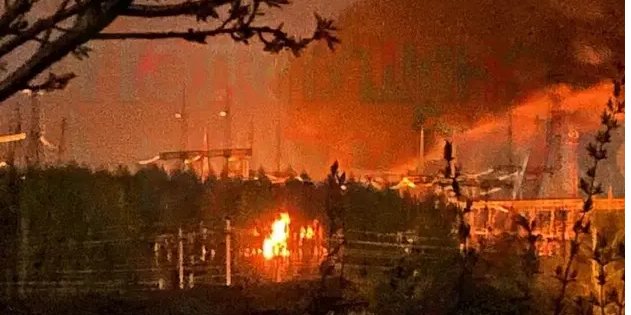 Explosion in Bryansk (Photo: t.me/astrapress/53716)