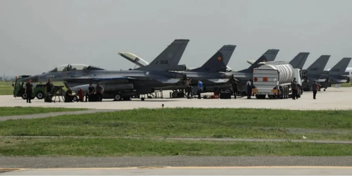 Dutch F-16s earmarked for Ukraine (Photo: REUTERS/Bart Biesemans)