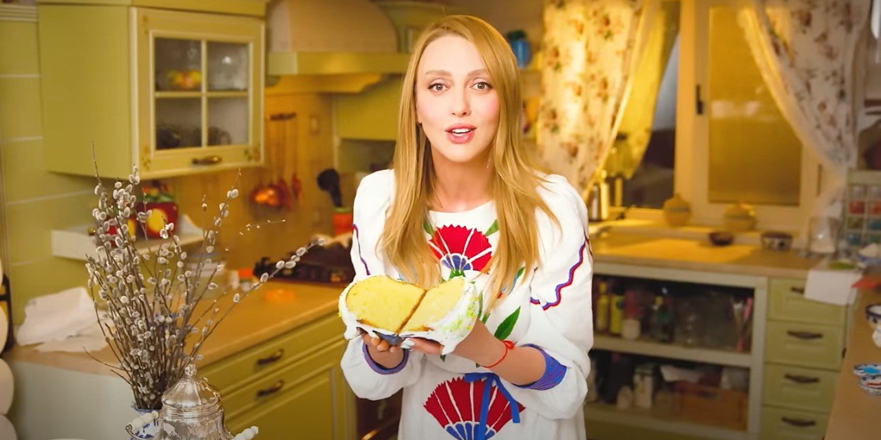 Пасха Оли Поляковой (Фото: Скриншот @instagram/polyakovamusic)