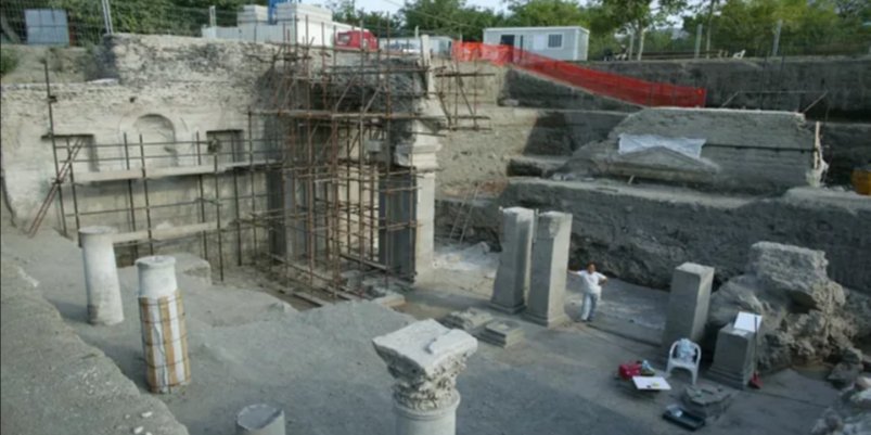 Археологи з Токійського університету оголосили про відкриття вілли, в якій міг померти Август (Фото: Токійський університет)