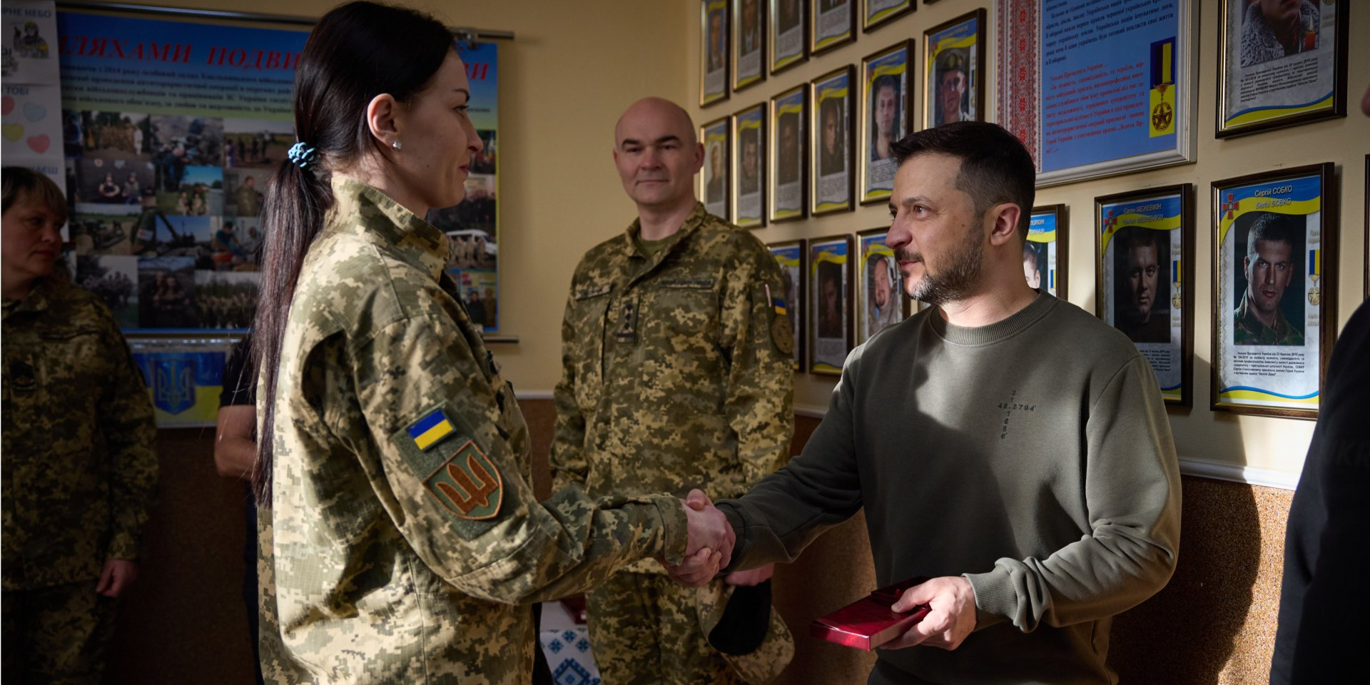 Volodymyr Zelenskyy in the Khmelnytskyi hospital on May 3 (Photo: Zelenskyy's Office)