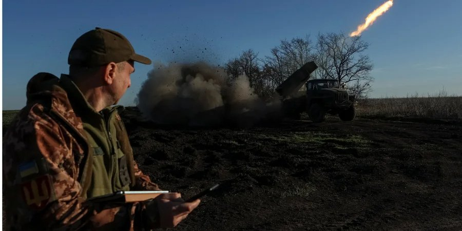 Ukrainian anti-aircraft fire at the front in Donetsk Oblast, April 4, 2024 (Photo: REUTERS/Sofiia Gatilova)