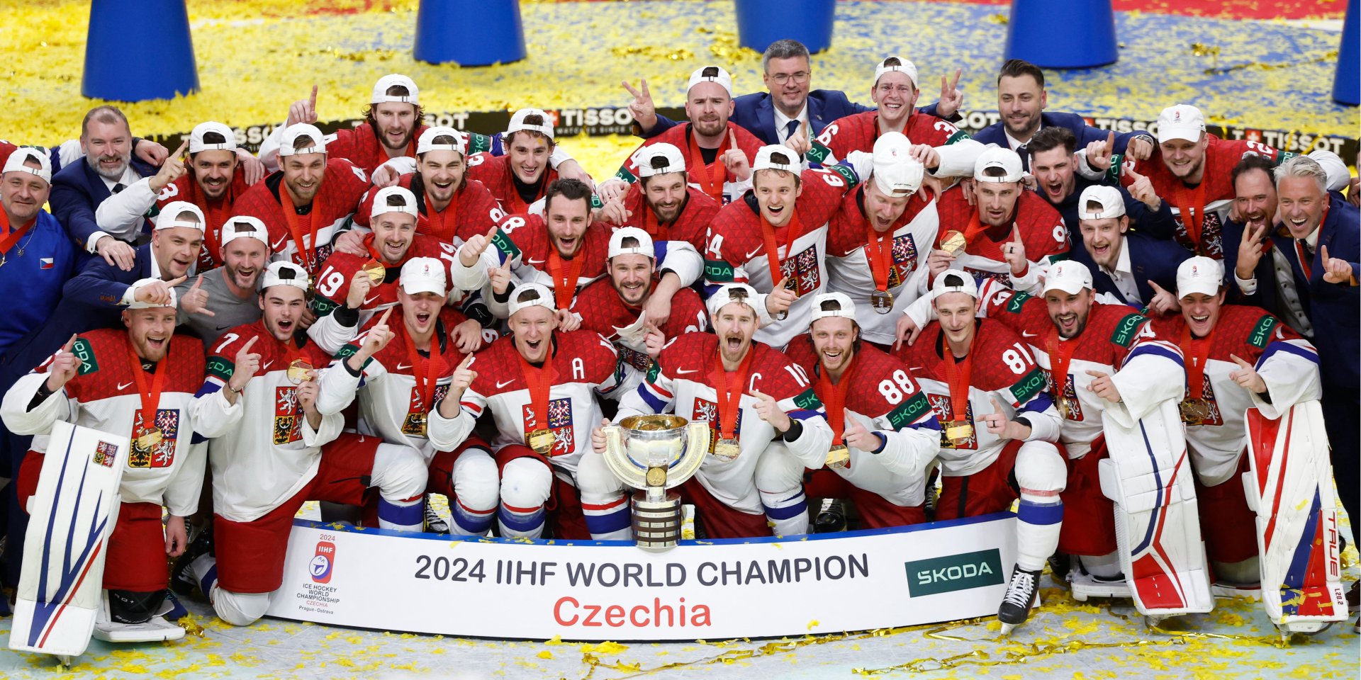 Чехія — чемпіон світу-2024 (Фото: REUTERS/David W Cerny)