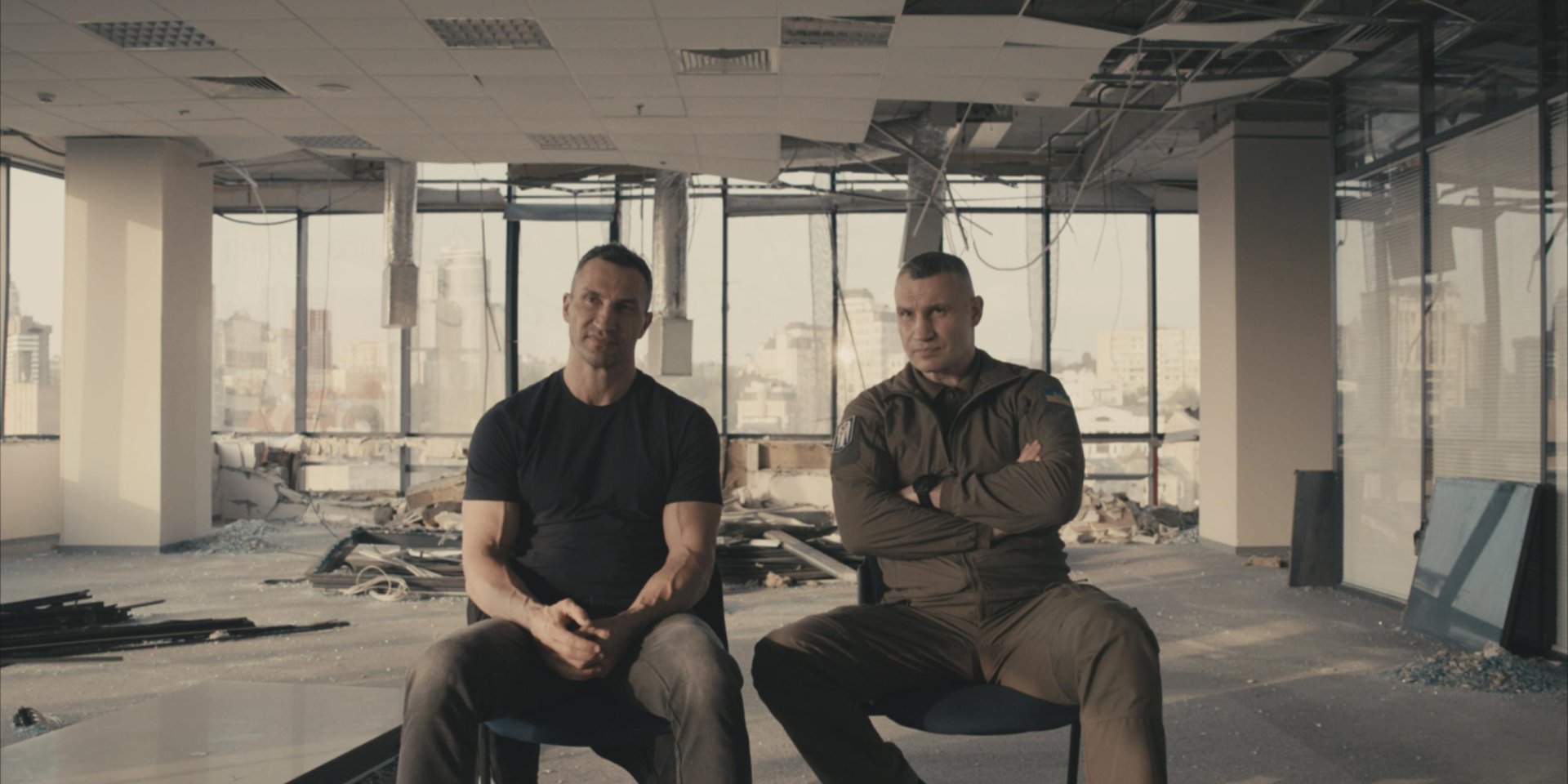 Кадр з фільму Кличко: Більше ніж бій (Фото: @sheffdocfest.com)