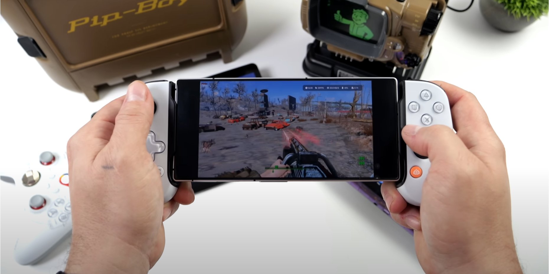 Гра працювала стабільно зі швидкістю 30 FPS (Фото: Скриншот з відео ETA PRIME)