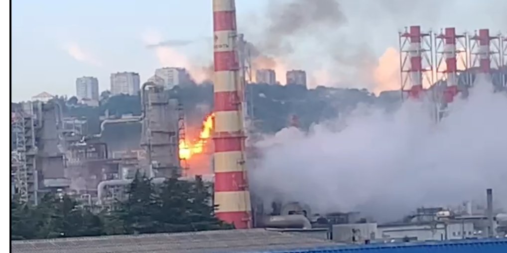 Explosions in Novorossiysk (Photo: /t.me/astrapress)