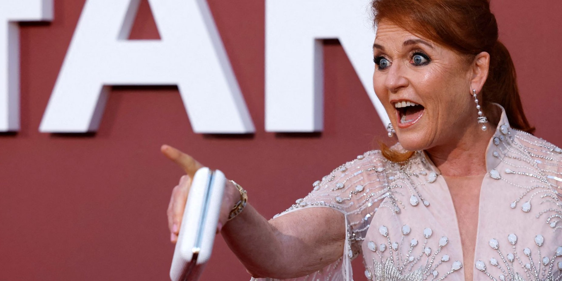 Сара Фергюсон на вечеринке amfAR Gala (Фото: REUTERS/Clodagh Kilcoyne)