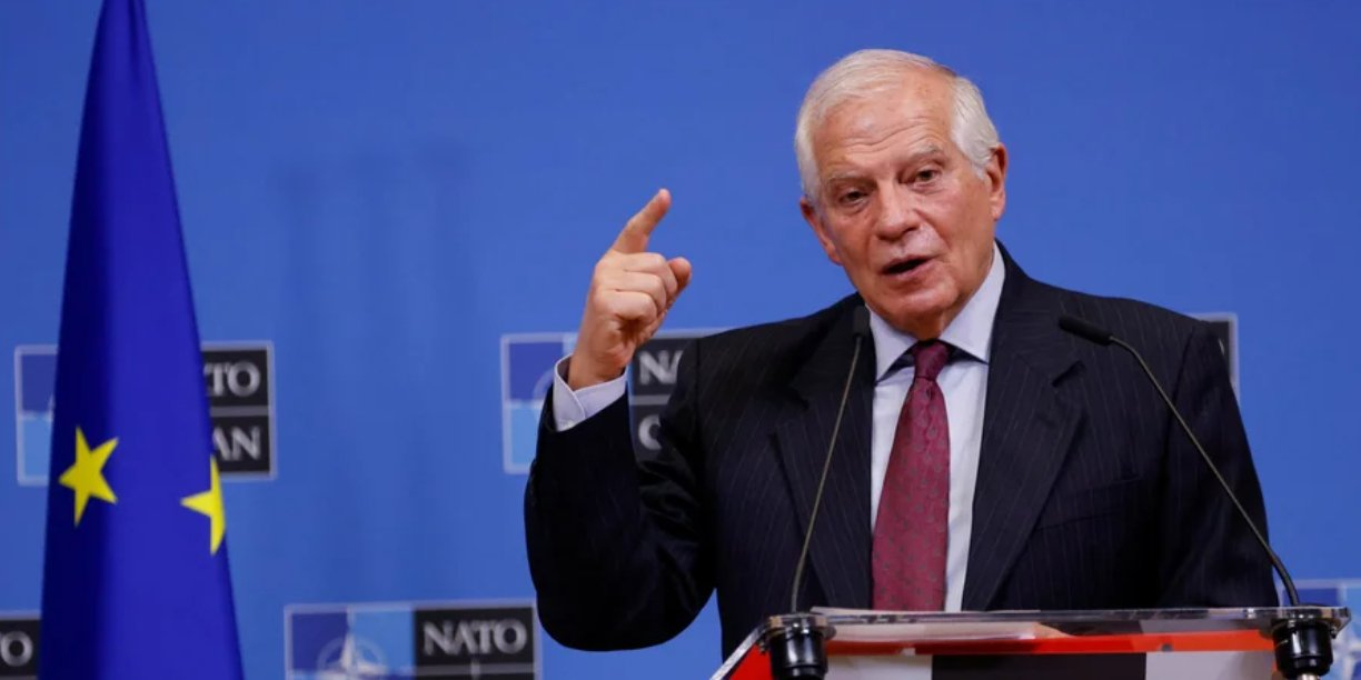 EU High Representative for Foreign Affairs and Security Policy Josep Borrell (Photo: Johanna Geron / Reuters)