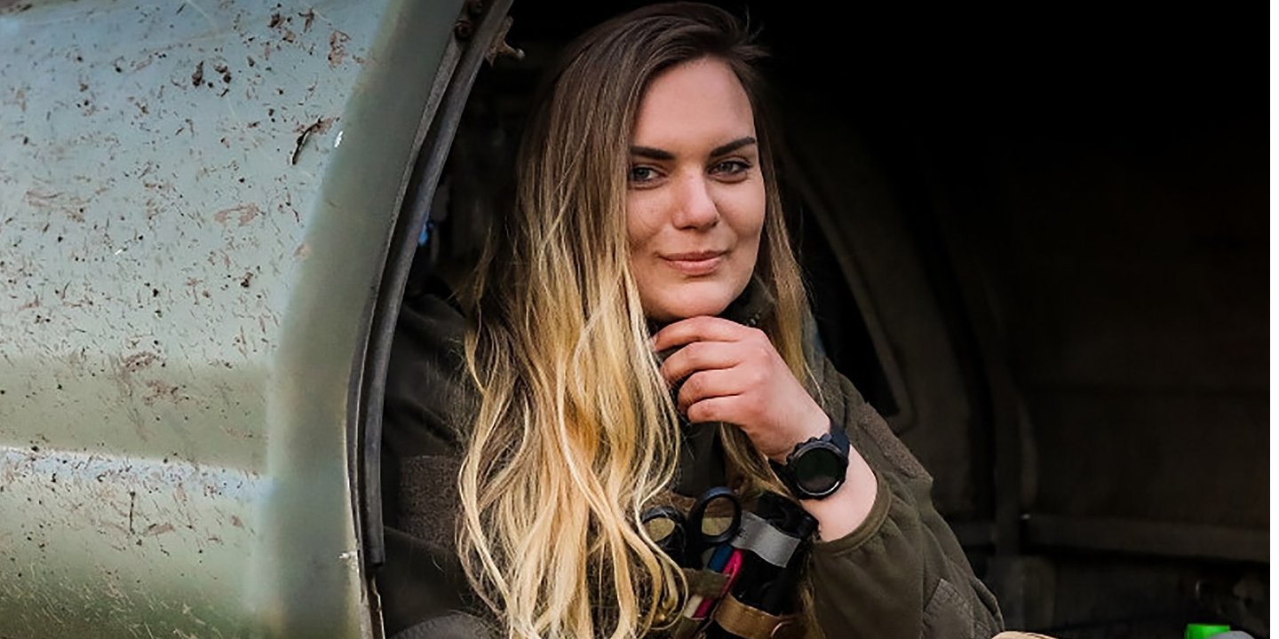 Ірина Цибух (Фото: Медичний Добровольчий Батальйон Госпітальєри/Telegram)